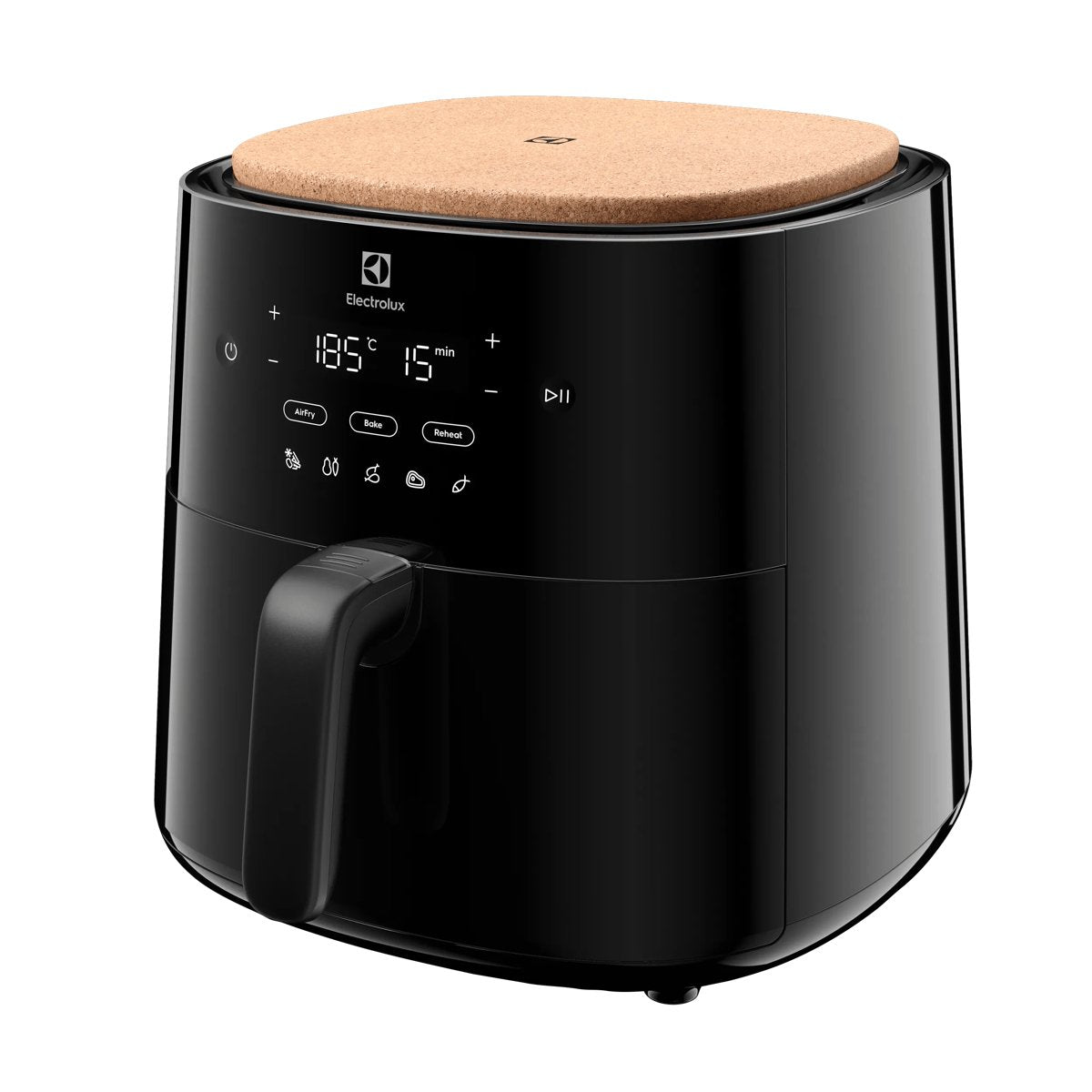 EAN 7333394032580 - Electrolux EAF5B Sencillo 5 L Independiente 1500 W Freidora de aire caliente Negro imagen 2
