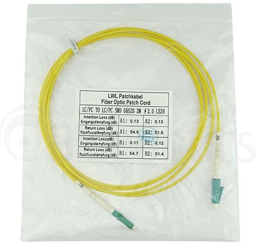 EAN 4063232609157 - BlueOptics SFP2121BU20MM Cable de fibra óptica e InfiniBand 20 m LC Amarillo imagen 5