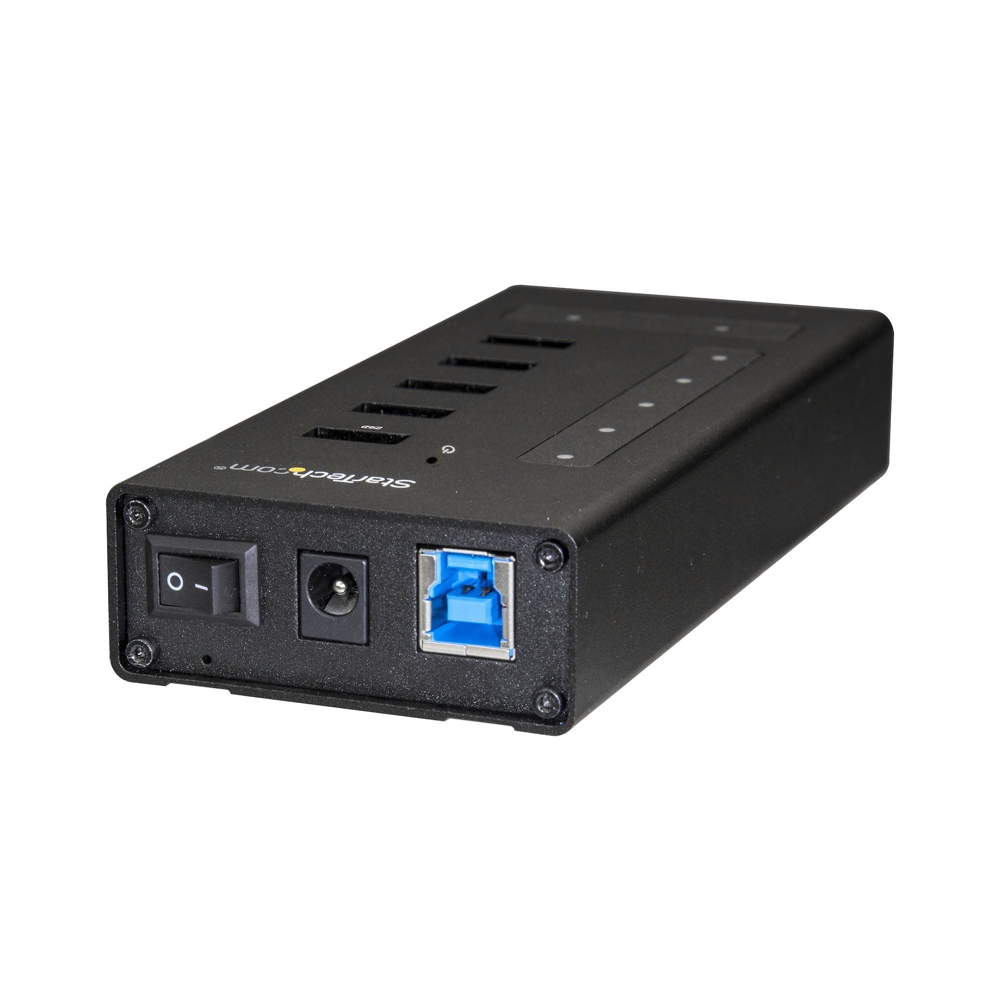Hub Concentrador Usb 3.0 Usb A Perp 5x Usb-A 2x Usb Tipo C Ladron