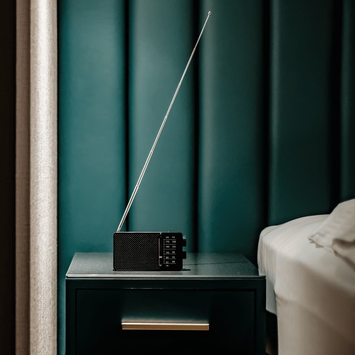 Sangean Sr-36 Negro Radio Fm/Am Altavoz Integrado Antena Telescópica Salida Auriculares