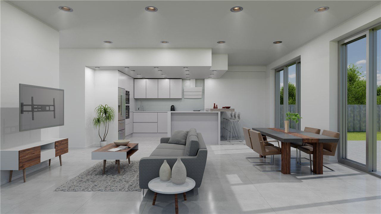 Soporte Tv/Mon Pared Negro Fullmotion L