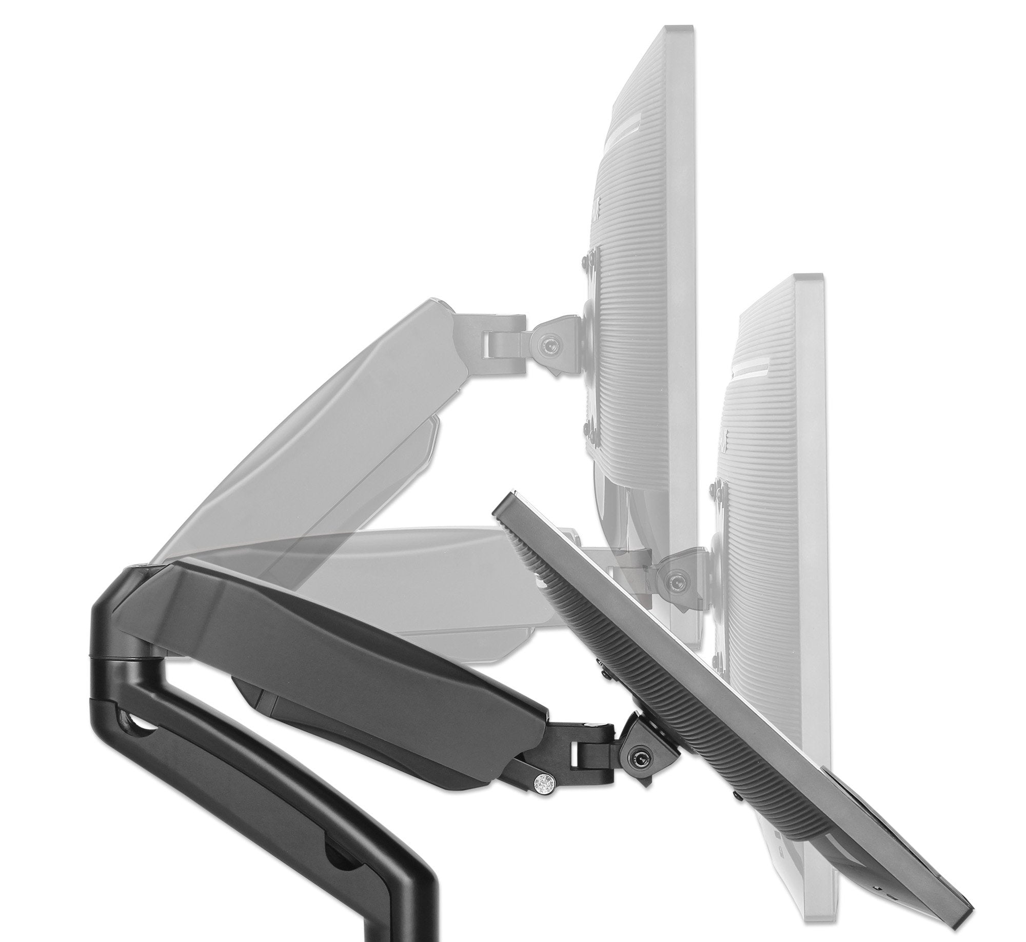 EAN 766623462501 - Manhattan 462501 soporte para monitor 81,3 cm (32") Escritorio Negro imagen 8