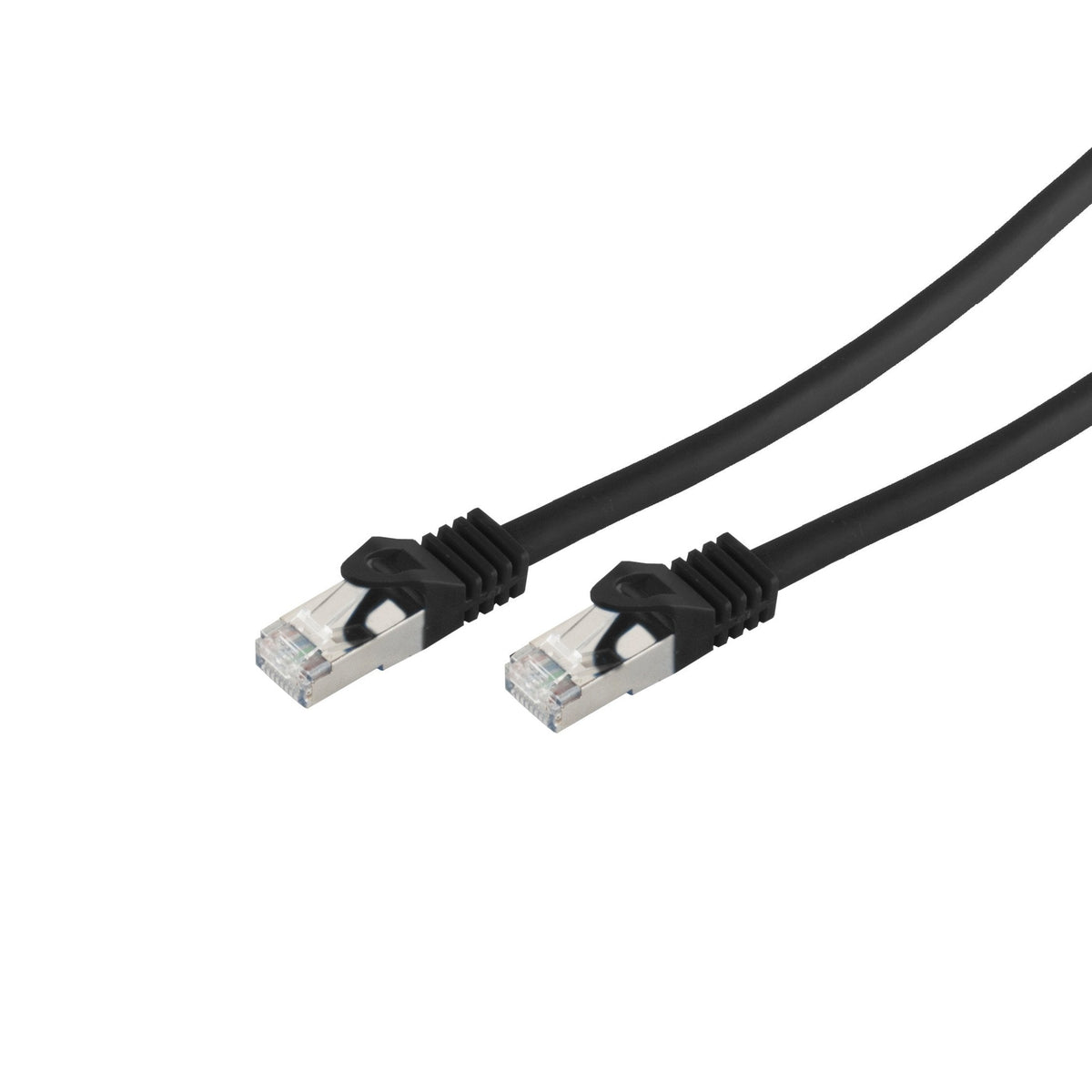 Rj45 Cable De Red M. Cat 7 Cable A Granel Pimf Negro 50m