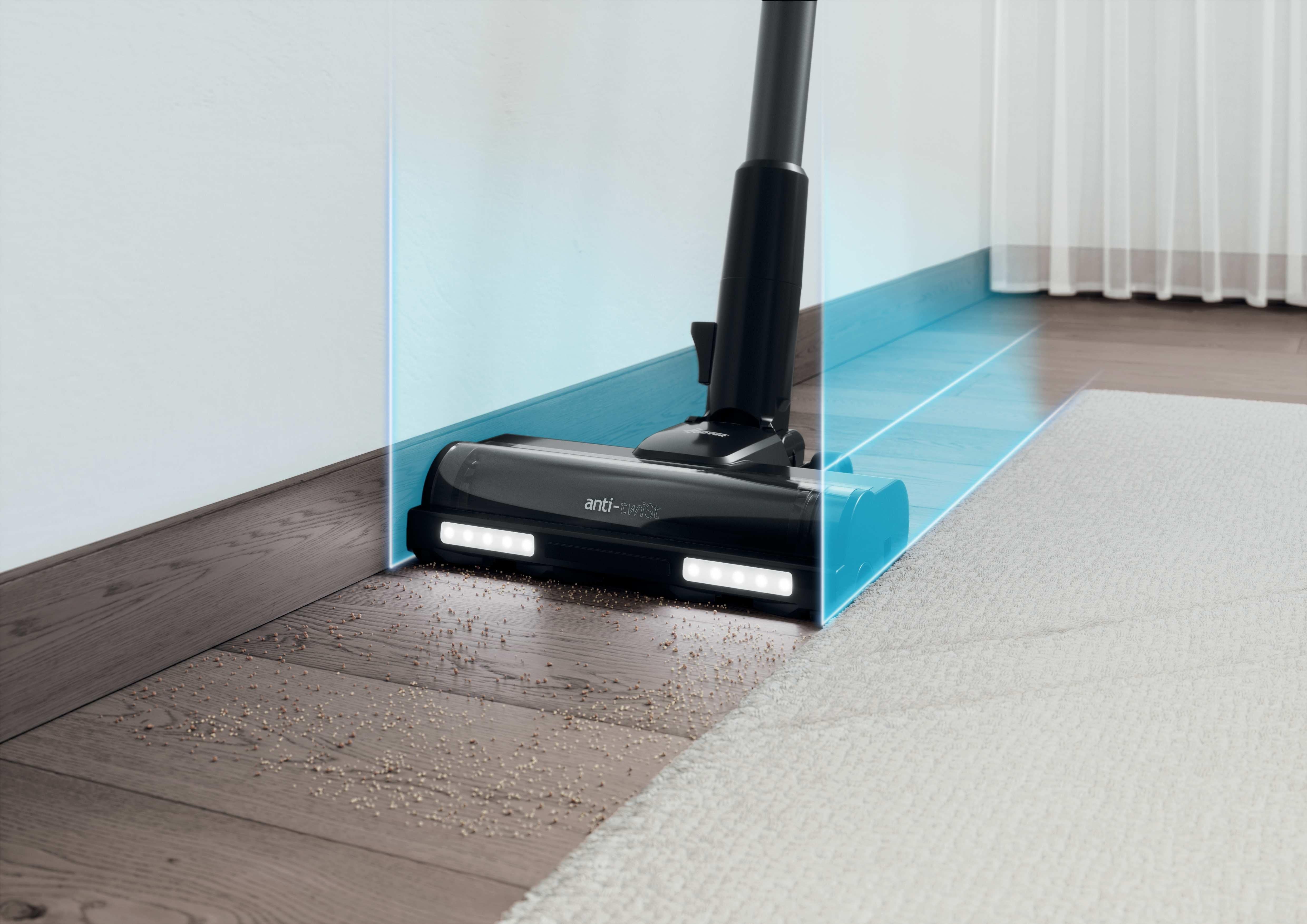 Hoover Hf610hx 011 Vacuum Cleaner, Handstick, Cordless, Operating Time 40 Min, Dust Container 0.7 L, Black
