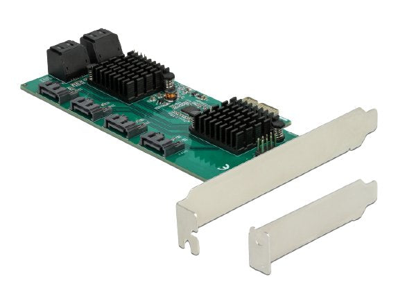 Tarjeta Delock Pci Express X1 Sata De 8 Puertos, Controlador