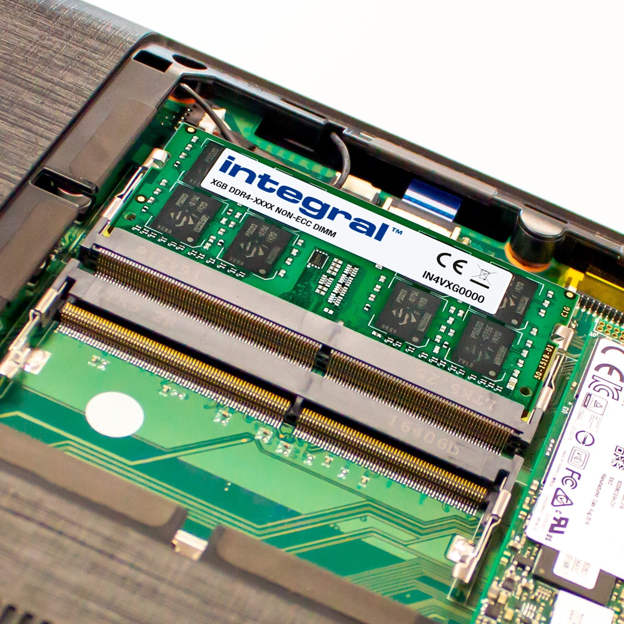 Memoria Integral Laptop 8gb 1 X 8 Gb Ddr4 3200mhz Pc4-25600 Unbuffered Non-Ecc 1.2v 1gx8 Cl22