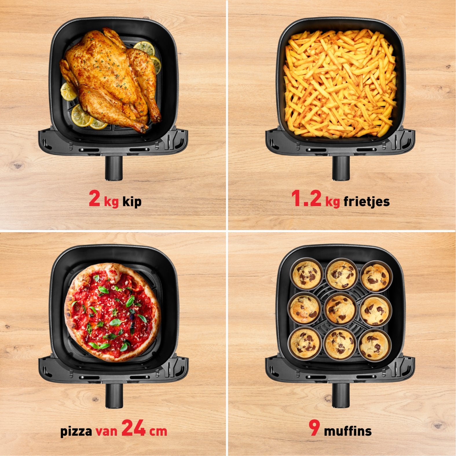EAN 3045380026216 - Tefal Easy Fry Mega EY855D10 freidora Sencillo 7,5 L Independiente 2020 W Freidora de aire caliente Negro imagen 3