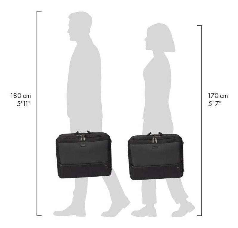 Dicota Notebooktasche Multi Twin Five 15-17.3 Negro