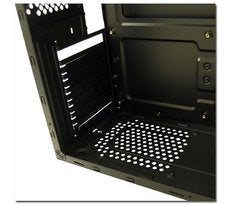 Caja Pc Lc-Power 7036b, Midi Tower, Pc, Metal, De Plástico, Negro, Atx,Micro Atx,Mini-Itx, 14,5 Cm