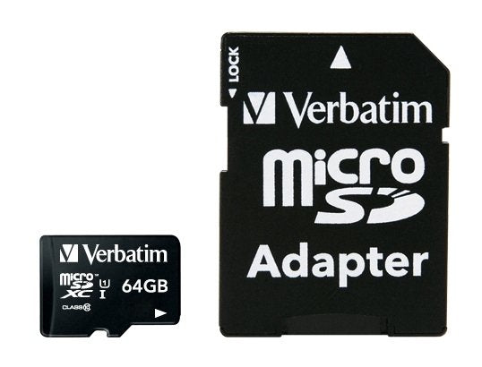 Verbatim Premium Micro Sdxc 64gb Cl10 Uhs-1 44084
