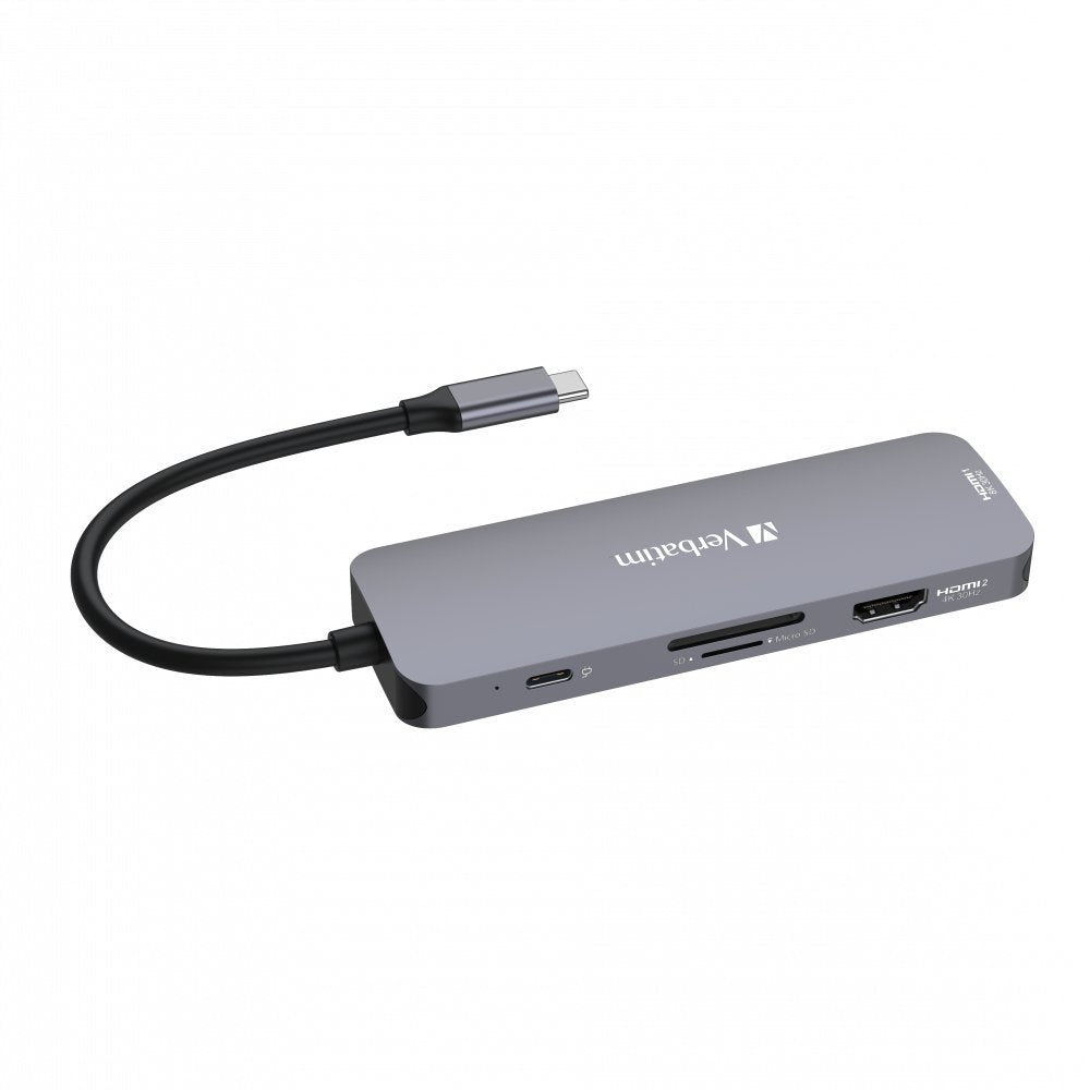 Hub Verbatim Usb-C Pro Multiport 8 Port Cmh-08 32151