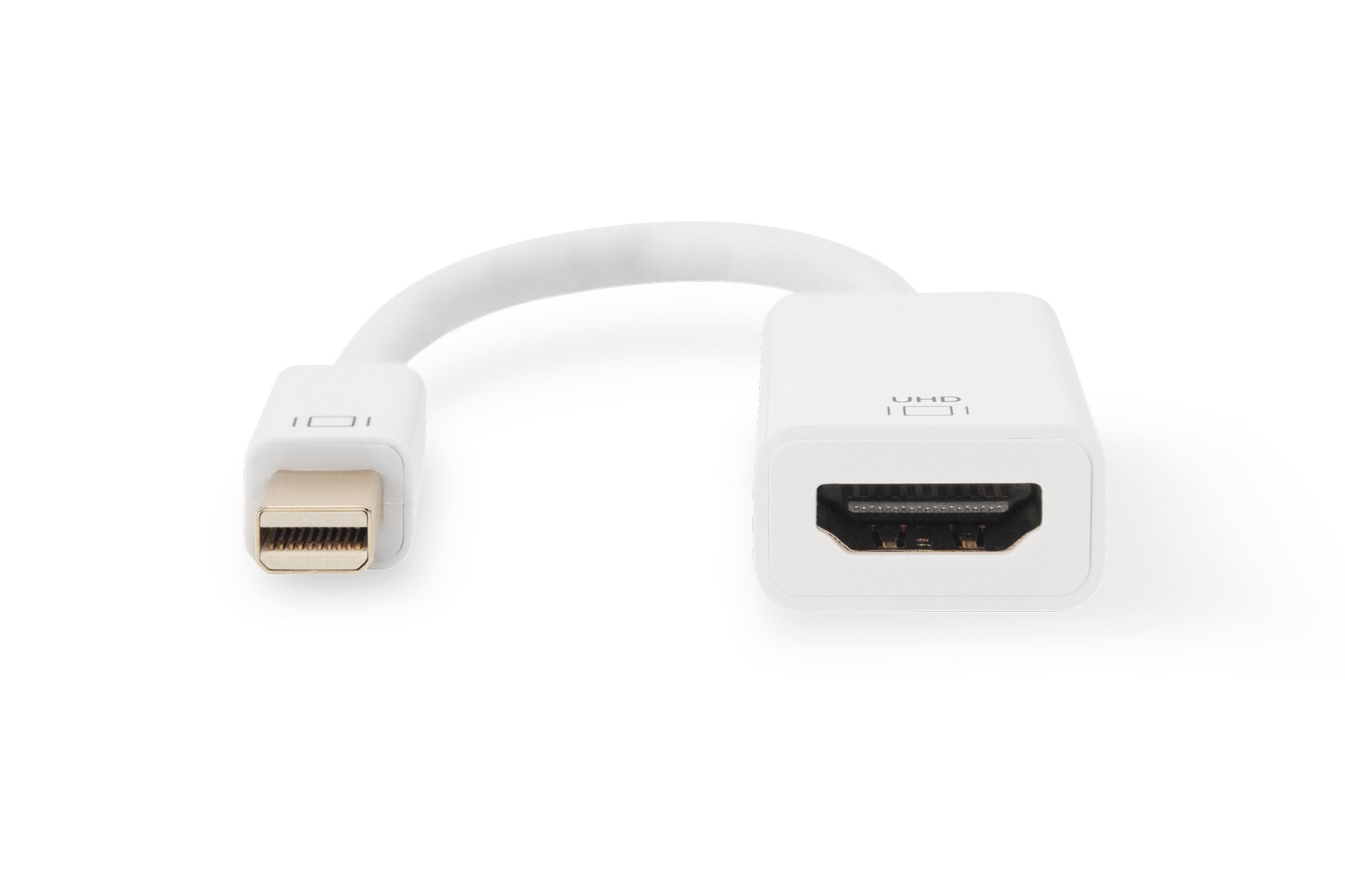 EAN 4016032427490 - Digitus AK-340416-002-W adaptador de cable de vídeo 0,2 m Mini DisplayPort HDMI tipo A (Estándar) Blanco imagen 4