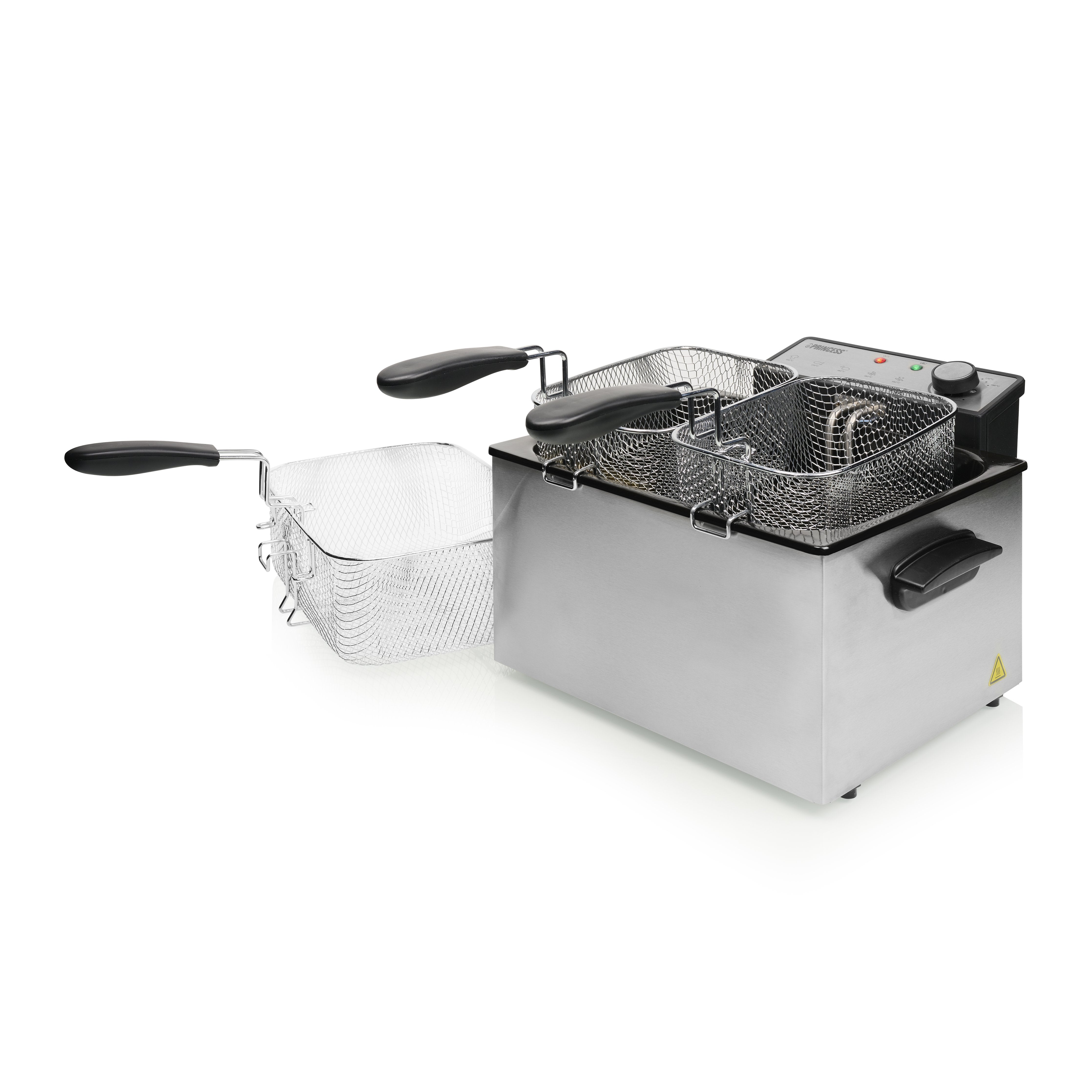 EAN 8713016085702 - Princess 185000 Doble 5 L Independiente 3270 W Negro, Acero inoxidable imagen 9