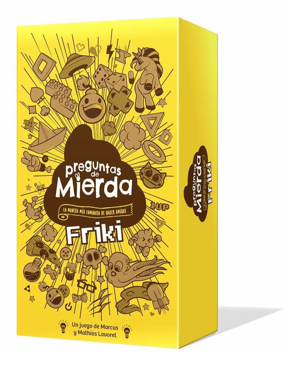 Juego De Mesa Asmodee Preguntas De Mierda Friki Pegi 16