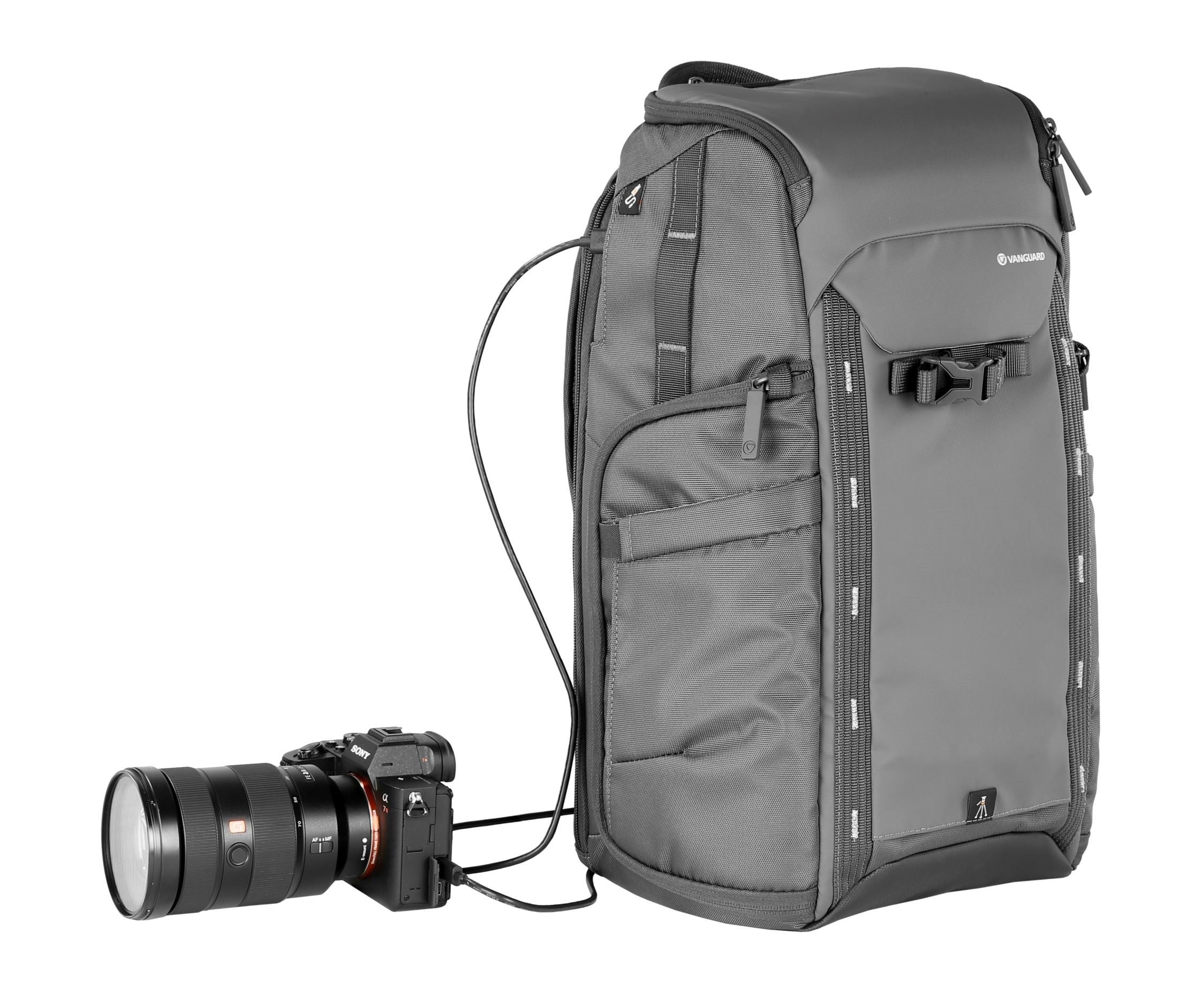 Vanguard Veo Adaptor R44 Grau Rucksack Mit Usb-A