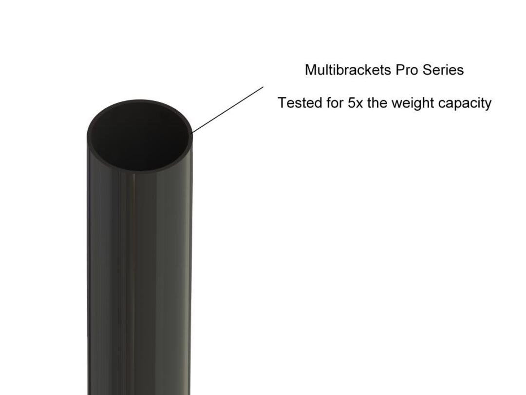 EAN 7350073733620 - Multibrackets 3620 soporte para pantalla de señalización 165,1 cm (65") Negro imagen 14