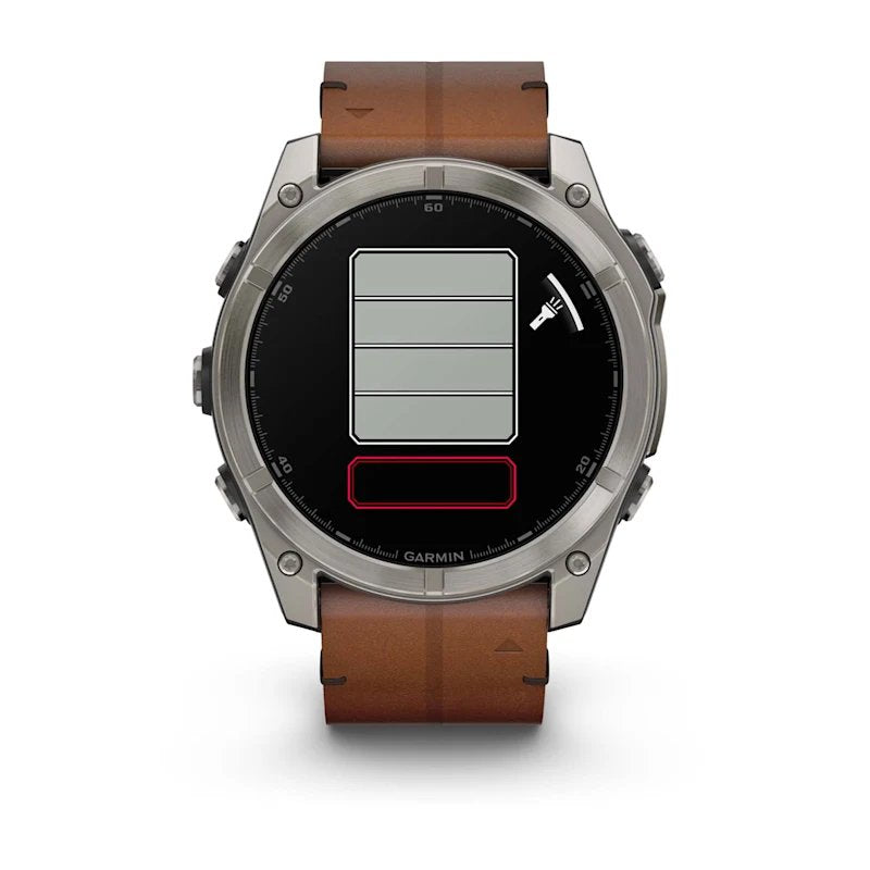 Garmin Fenix 8 3,56 Cm (1.4") Amoled 51 Mm Digital 454 X 454 Pixeles Pantalla Táctil Titanio Wifi Gps (Satélite)