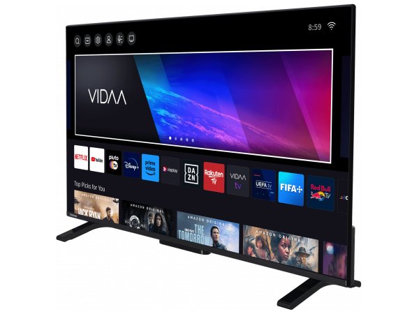 Toshiba 43qv2363daw, Qled Tv 108 Cm (43 Pulgadas), Negro, Ultrahd/4k, Triple Sintonizador, Smarttv, Vidaa 43qv2363daw