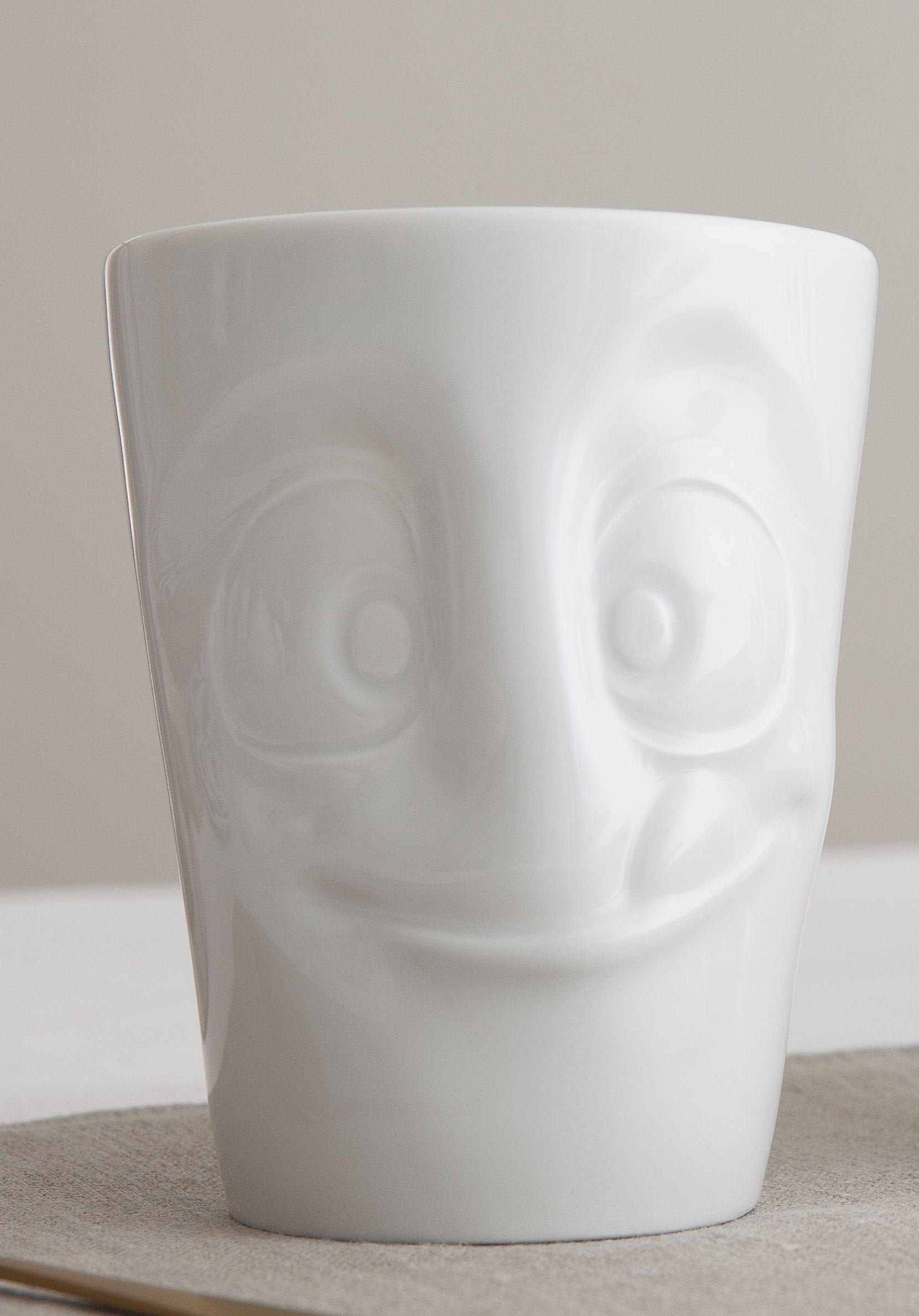 Fiftyeight Henkelbecher 350ml - Lecker Blanco