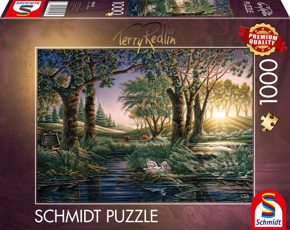 Juegos Schmidt Terry Redlin: Morgenzauber Am Pond, Puzzle 1000 Parts 58546