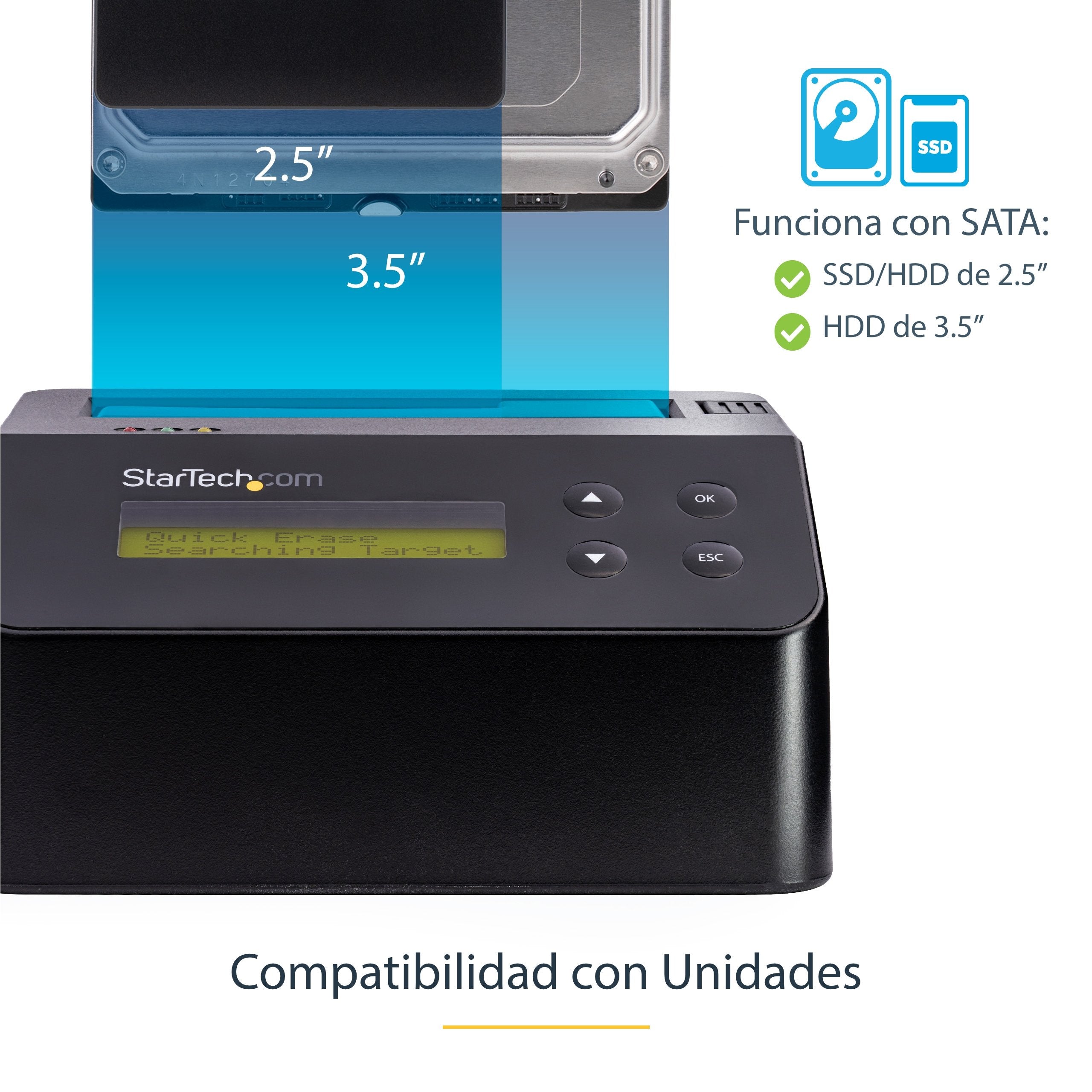 EAN 0065030861137 - StarTech.com SDOCK1EU3P accesorio y pieza para dispositivo de almacenamiento de datos Borrador de unidad imagen 8