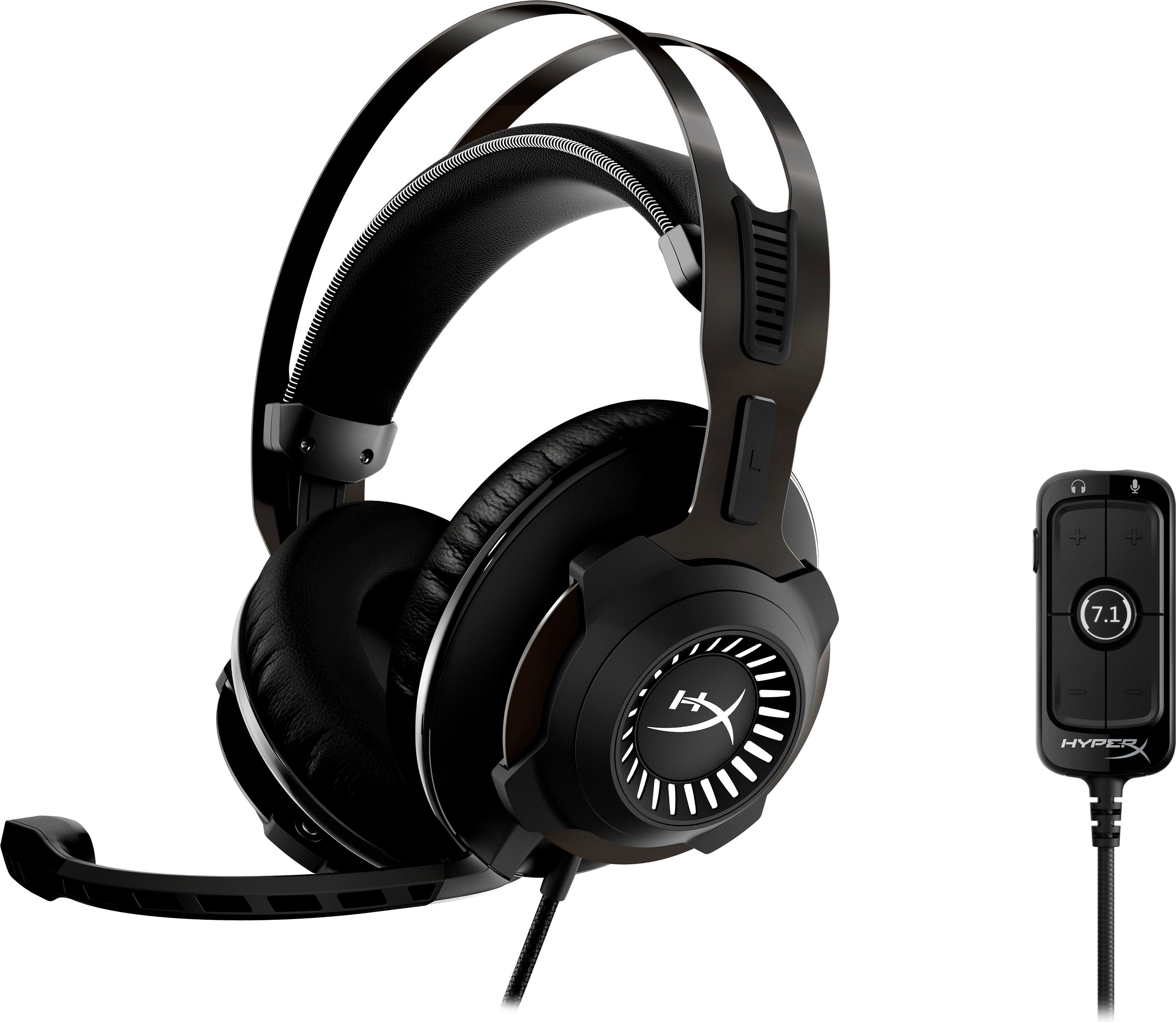 Hyperx Auriculares Gaming Cloud Revolver + 7.1 (Acero Oscuro)