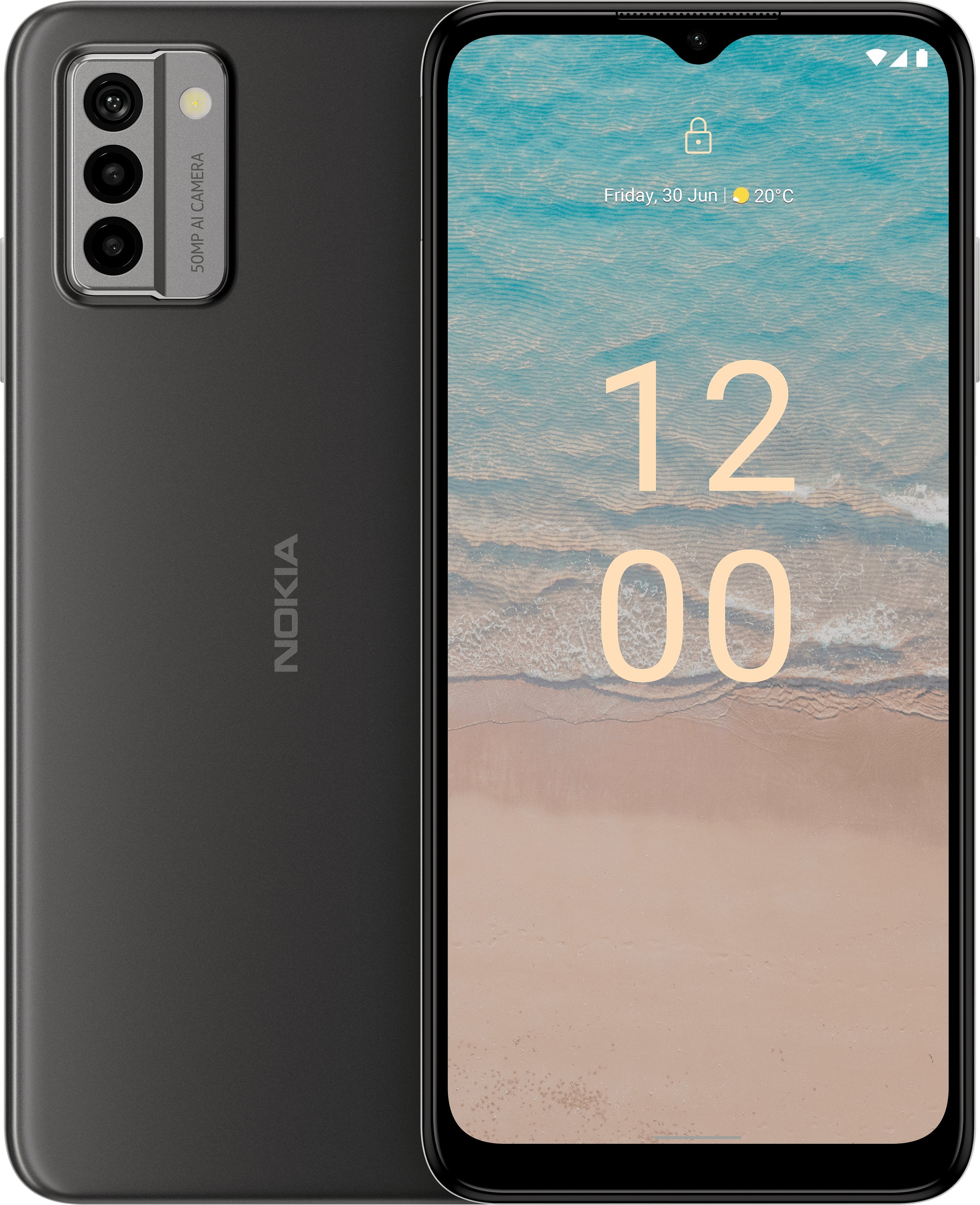 Smartphone Nokia G22 16,6 Cm (6.52") Sim Doble Android 12 4g Usb Tipo C 4 Gb 64 Gb 5050 Mah Gris