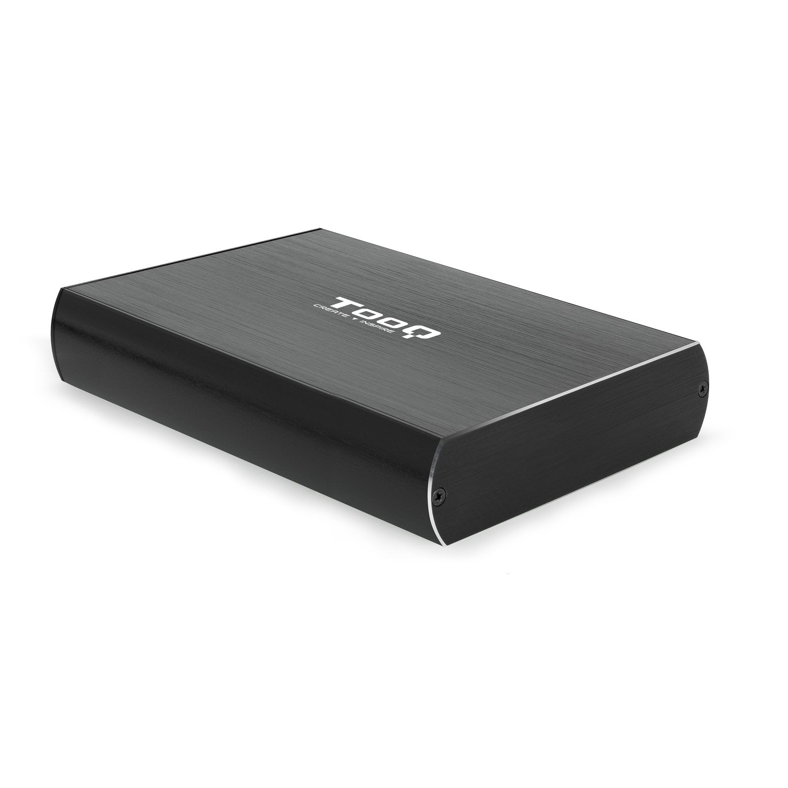 Tooq Carcasa Externa Hdd 3.5" Sata Usb 3.0/3.1 Gen1 Con Soporte - Negro