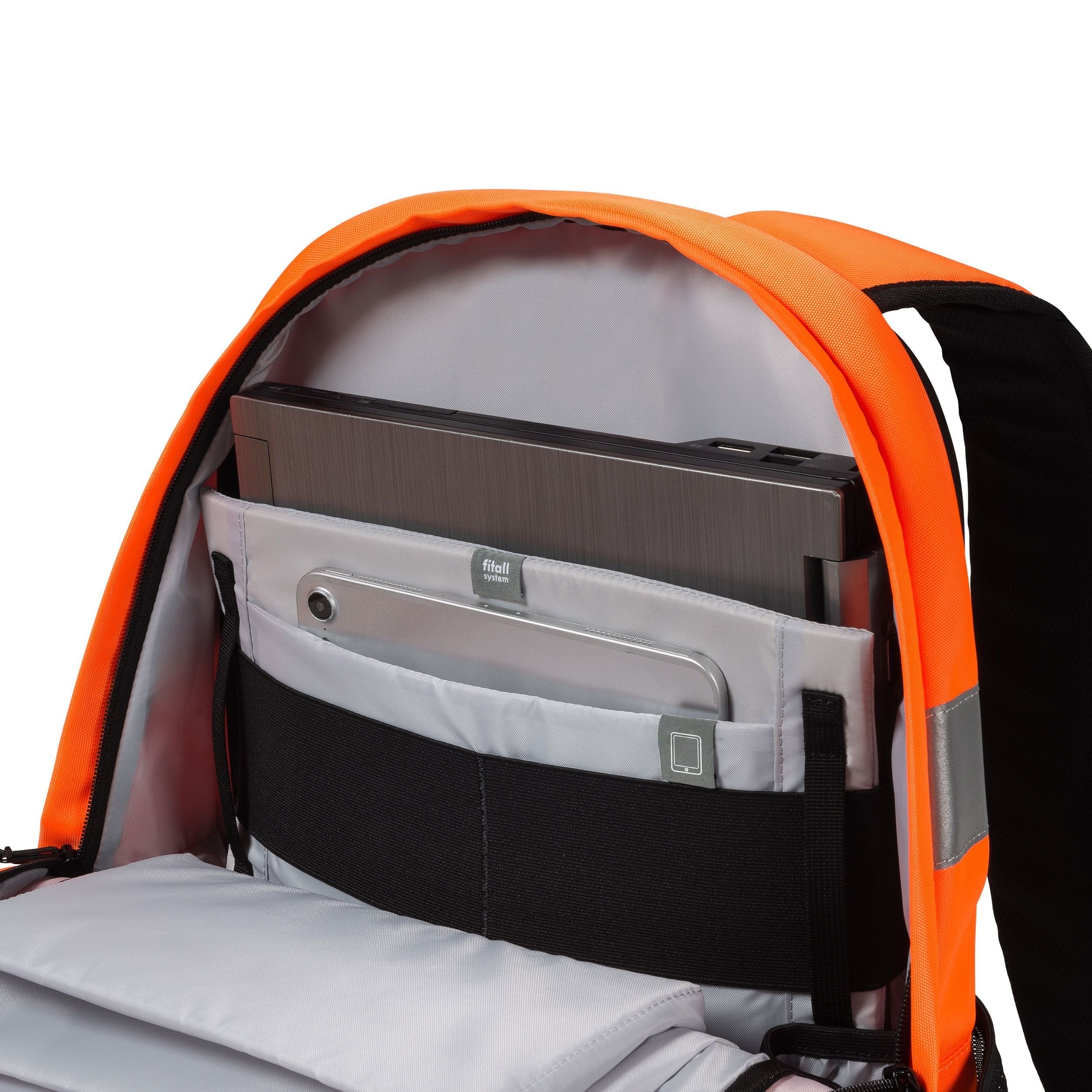 Dicota Backpack Hi-Vis 25 Litre Naranja