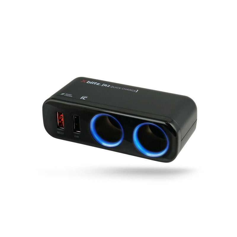 EAN 5902479671307 - Xblitz R2 cargador de dispositivo móvil Universal Negro Encendedor de cigarrillos Carga rápida Interior imagen 1