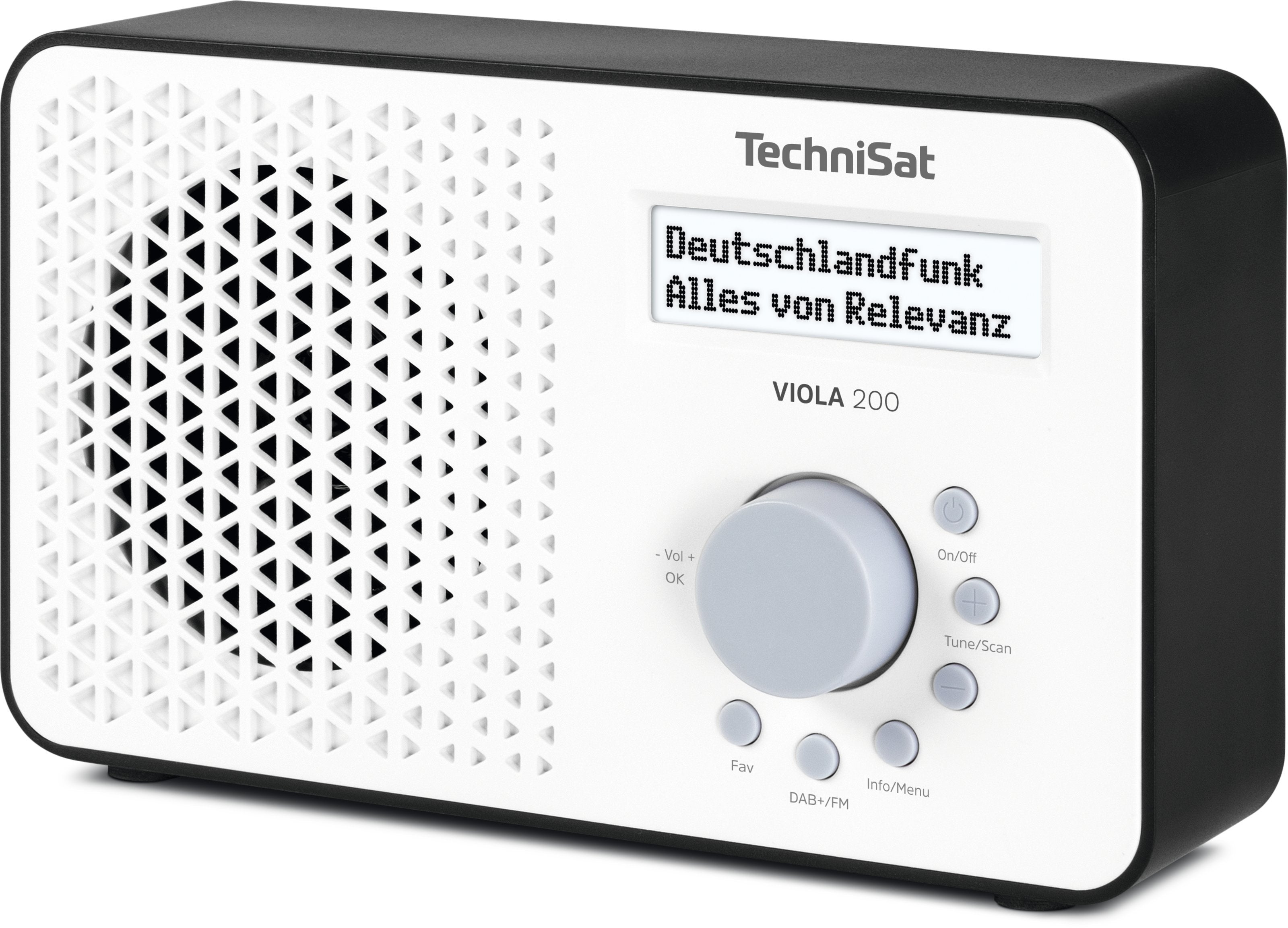Technisat Viola 200 Weiss/Schwarz