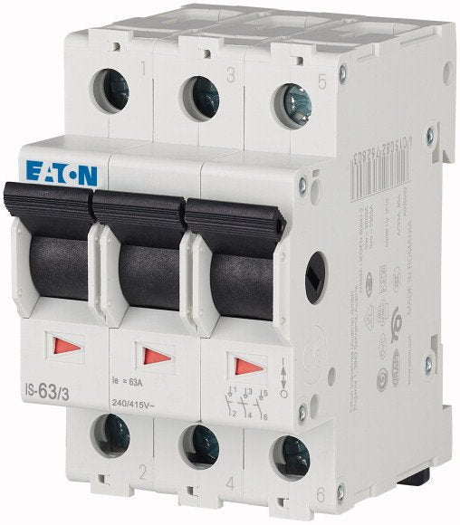 Eaton Is-63 3 Hauptschalter 3p 276276 400v 63a 276276