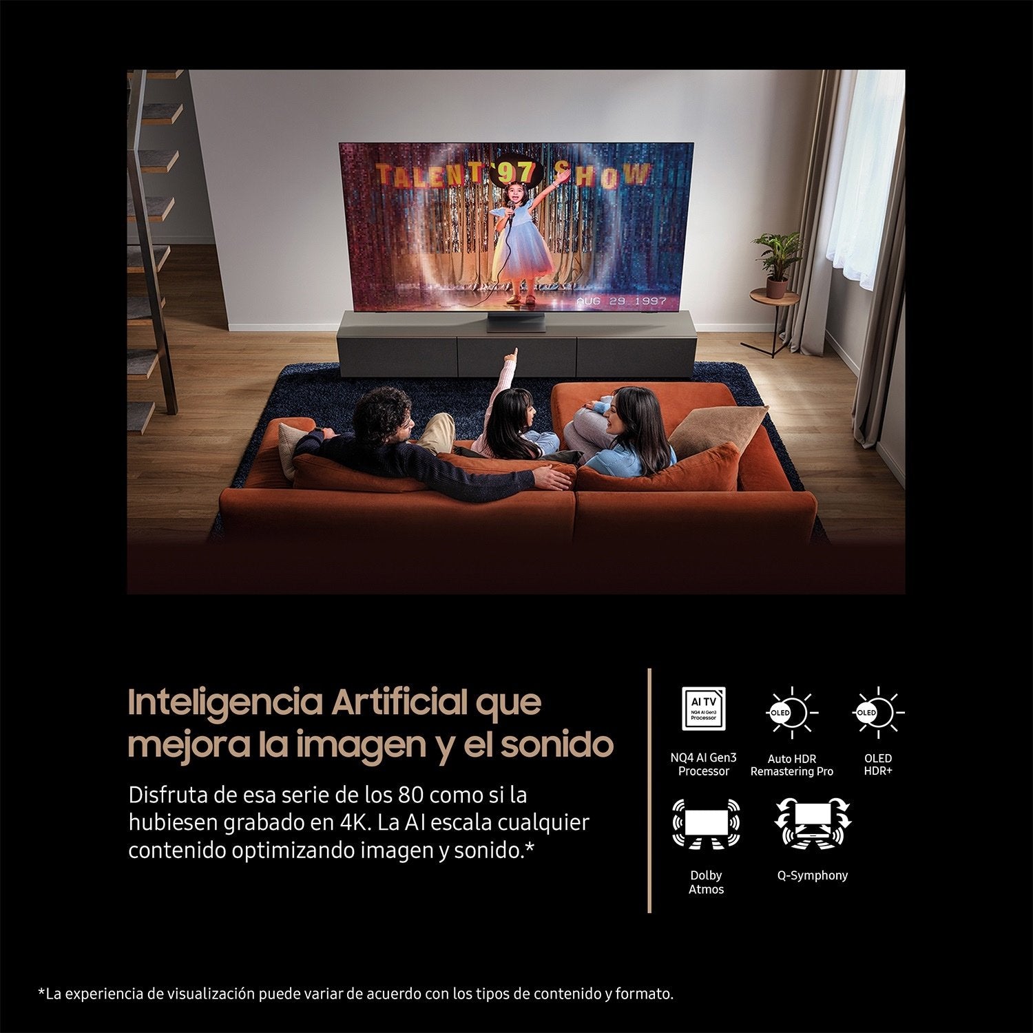 EAN 8806097251996 - Samsung S93F TQ48S93FAEXXC Televisor 121,9 cm (48") 4K Ultra HD Wifi Negro imagen 2