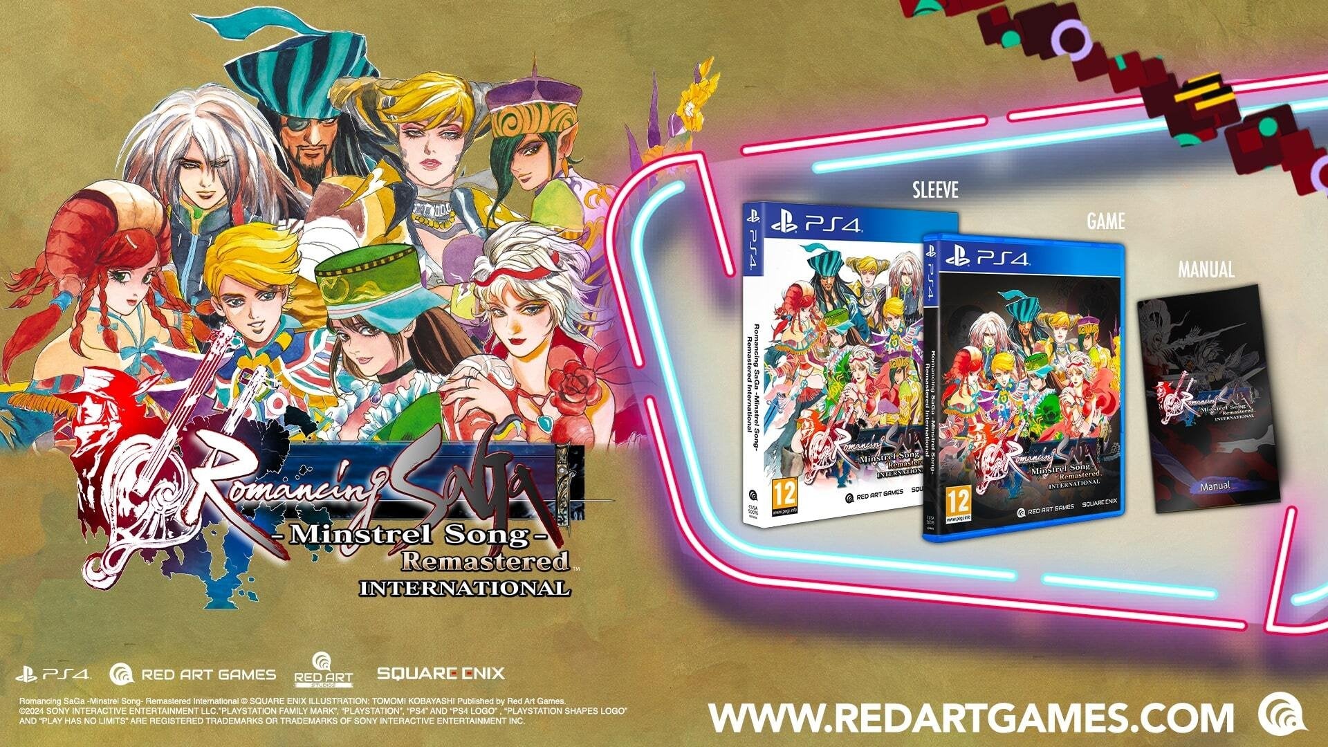 EAN 3760328374456 - Square Enix Romancing SaGa -Minstrel Song- Remastered International imagen 3
