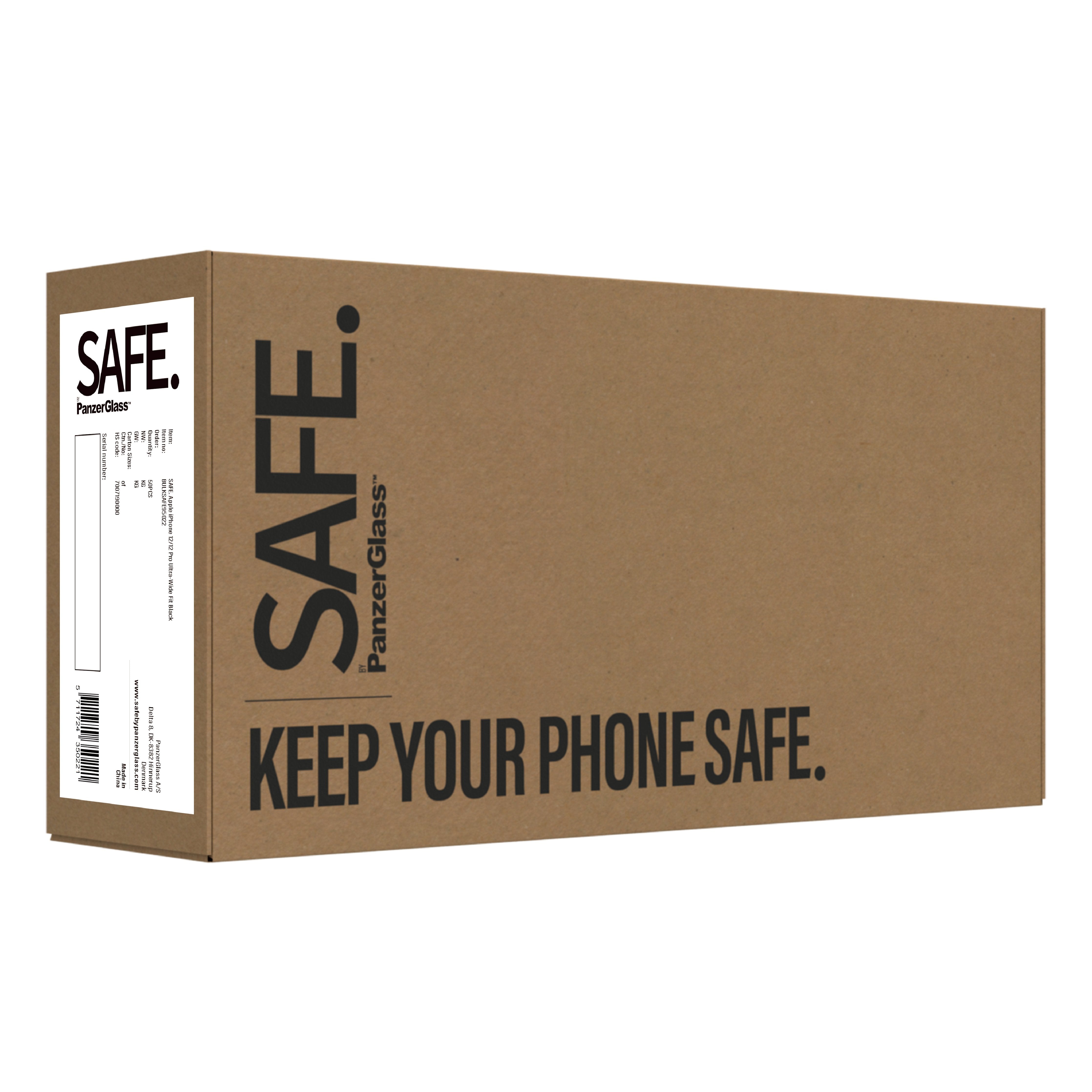 EAN 5711724350221 - PanzerGlass SAFE. by ® Screen Protector iPhone 12 | 12 Pro | Ultra-Wide Fit | BULK Protector de pantalla imagen 4