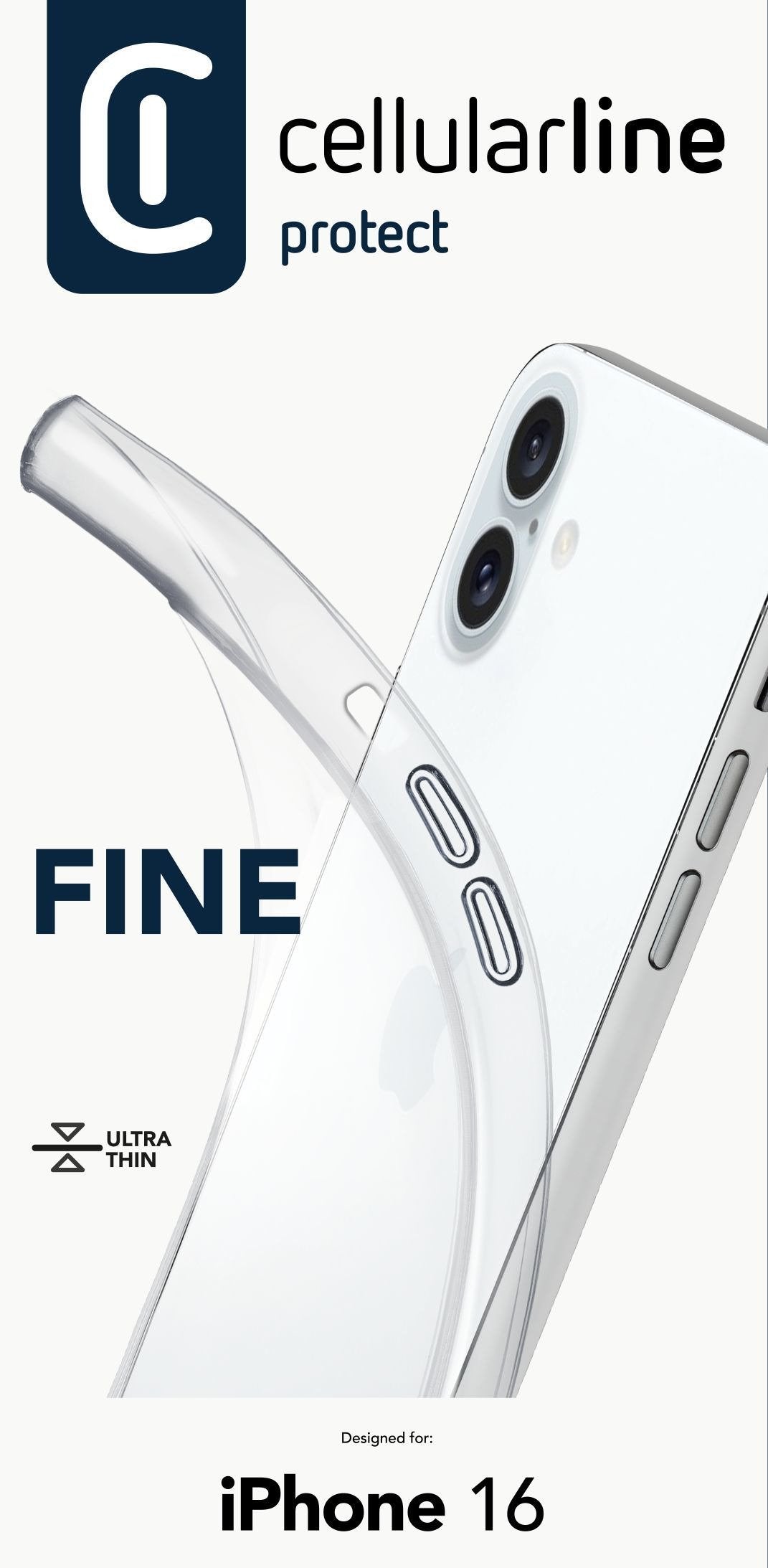 EAN 8018080482502 - Cellularline 8018080482502 funda para teléfono móvil 15,5 cm (6.1") Transparente imagen 2