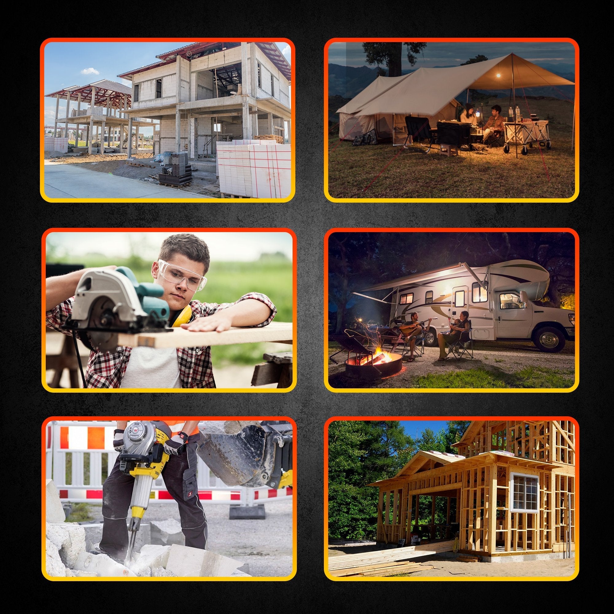 EAN 5905090330356 - Extralink EX.30356 motor-generador 5000 W 25 L Negro, Naranja imagen 14