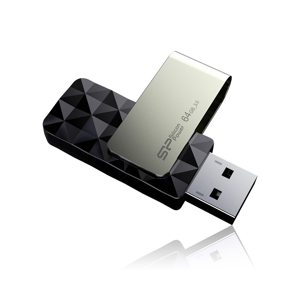 Pendrive Silicon Power Blaze B30 Usb 3.1 64gb Negro