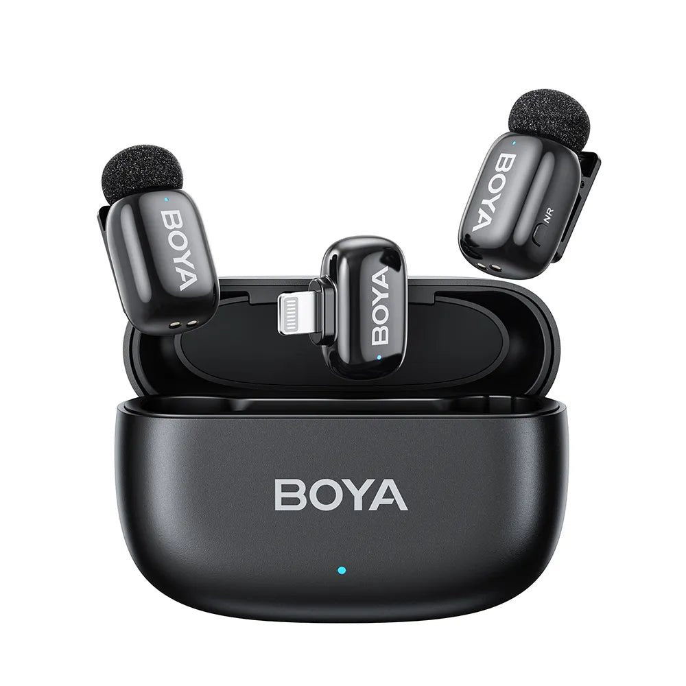 Boya Wireless Micrófono Mini-15 Lightning, Black