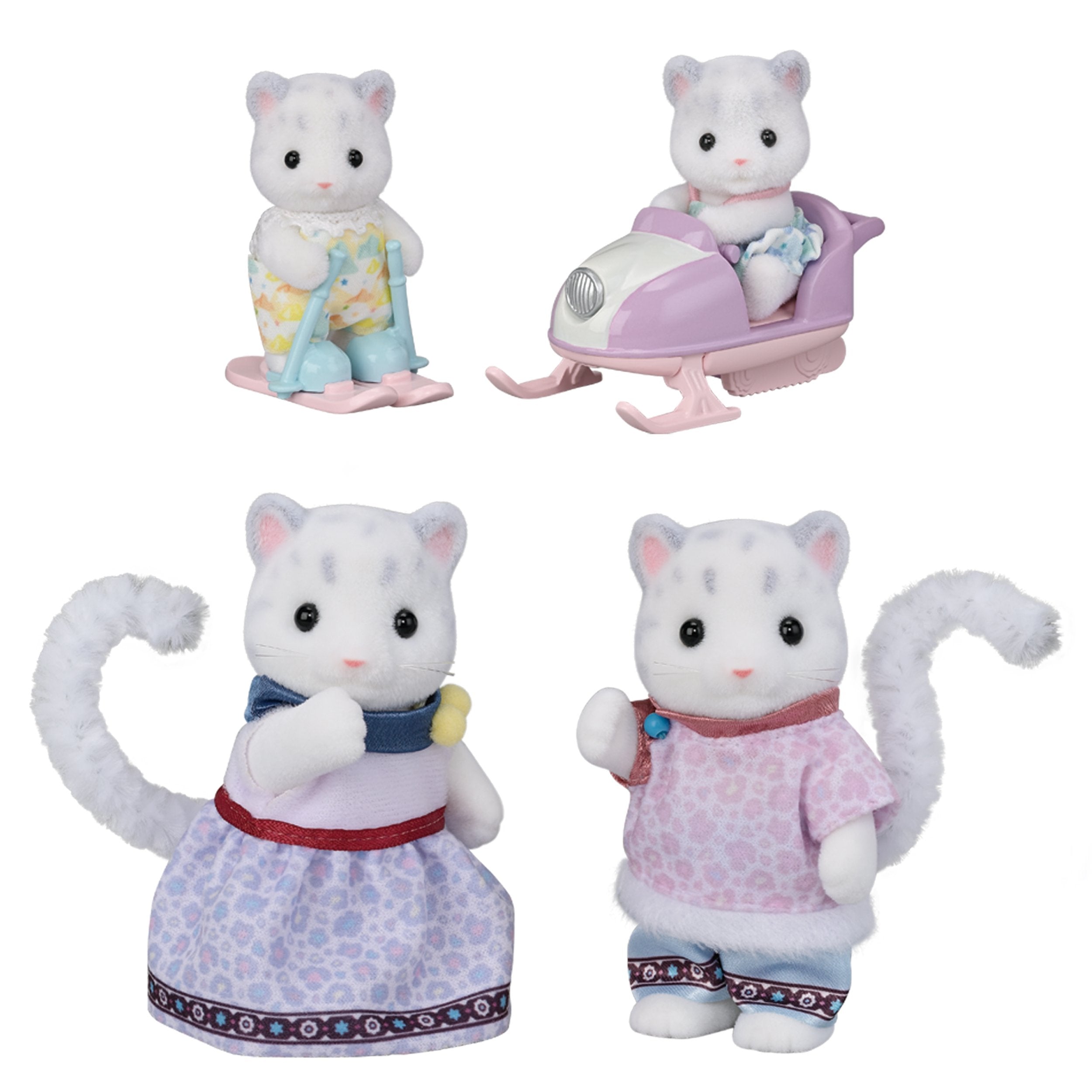 Epoch Sylvanian Families - Schneeleoparden Familie 5814
