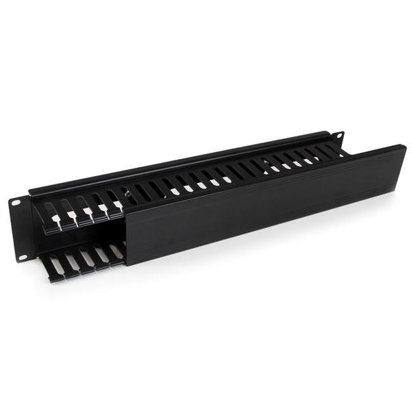 Startech Panel Canaleta Horizontal 2u Con Cubierta