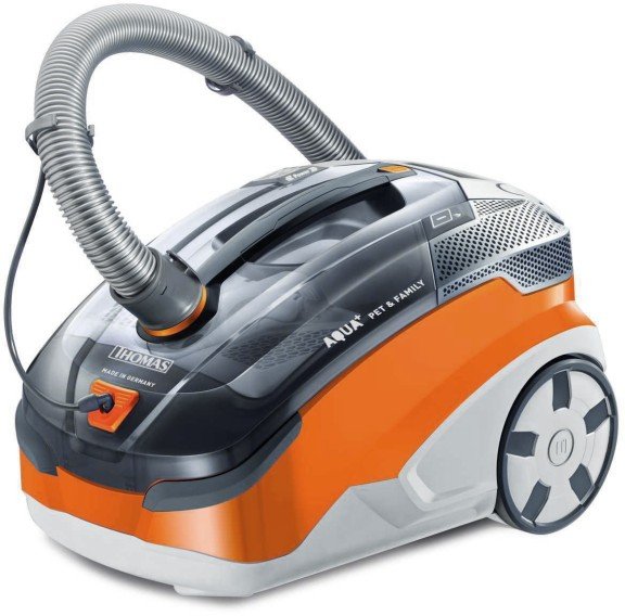 Aspirador Cilíndrico Thomas Aqua+ Pet & Family 1700 W,Bolsa Para El Polvo 1,8 L