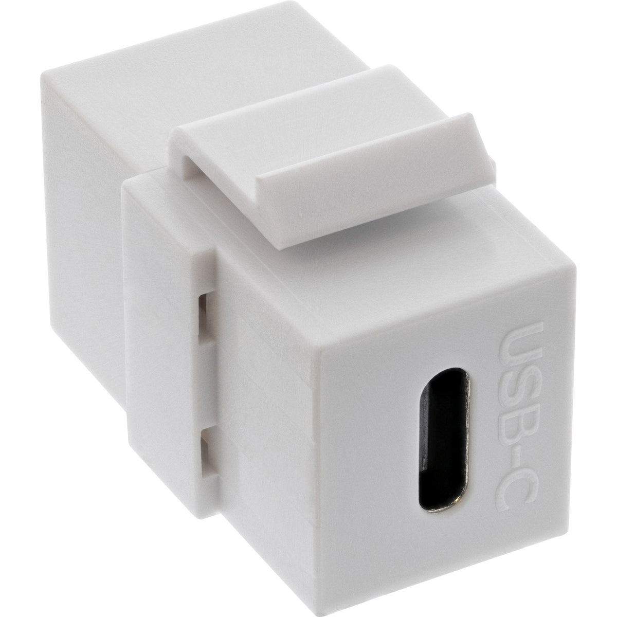 Módulo Snap-In Inline Usb 3.1, Usb-C F/F, Carcasa Blanca