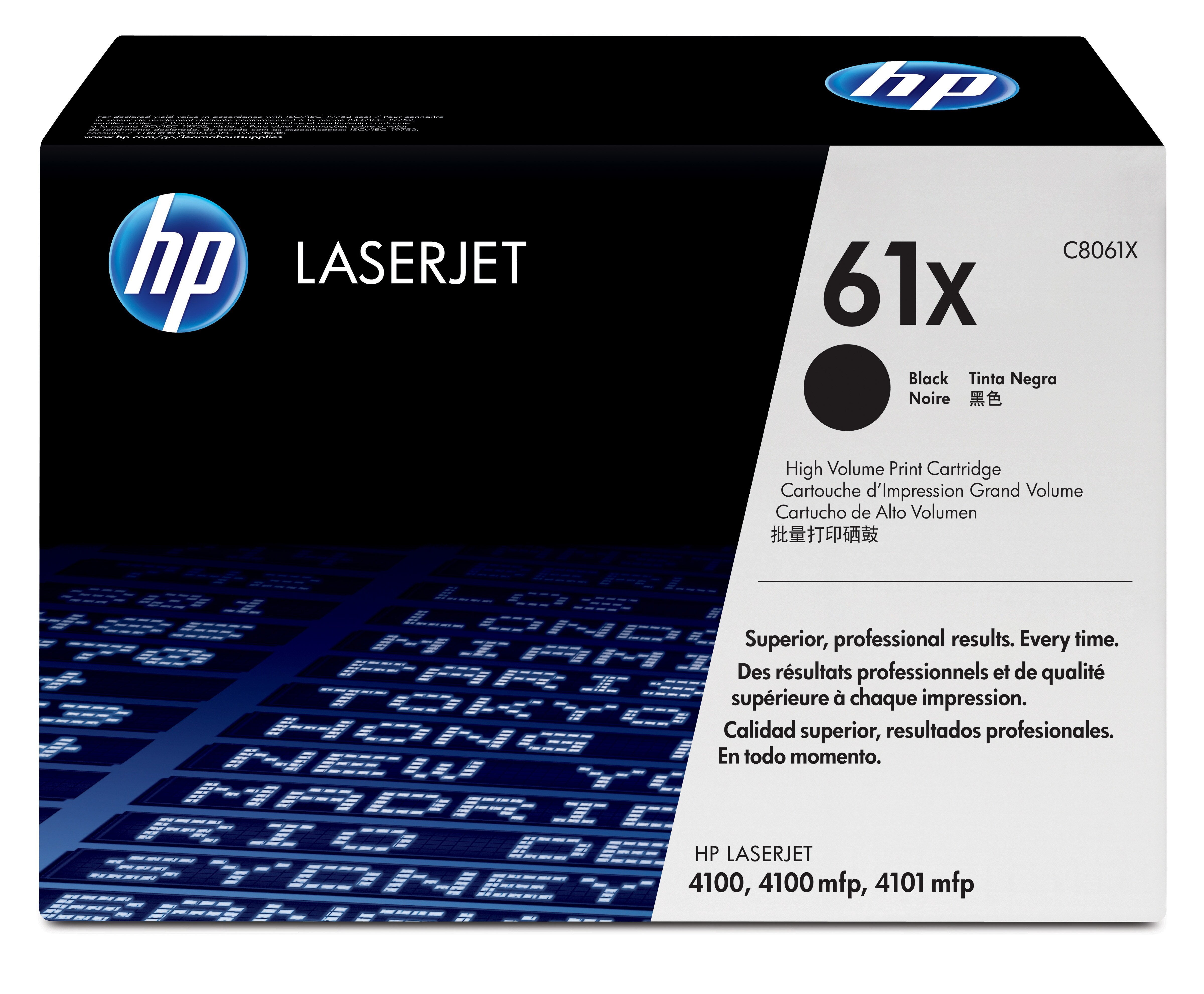 Hp Toner Original Negro 61x C8061x Negro