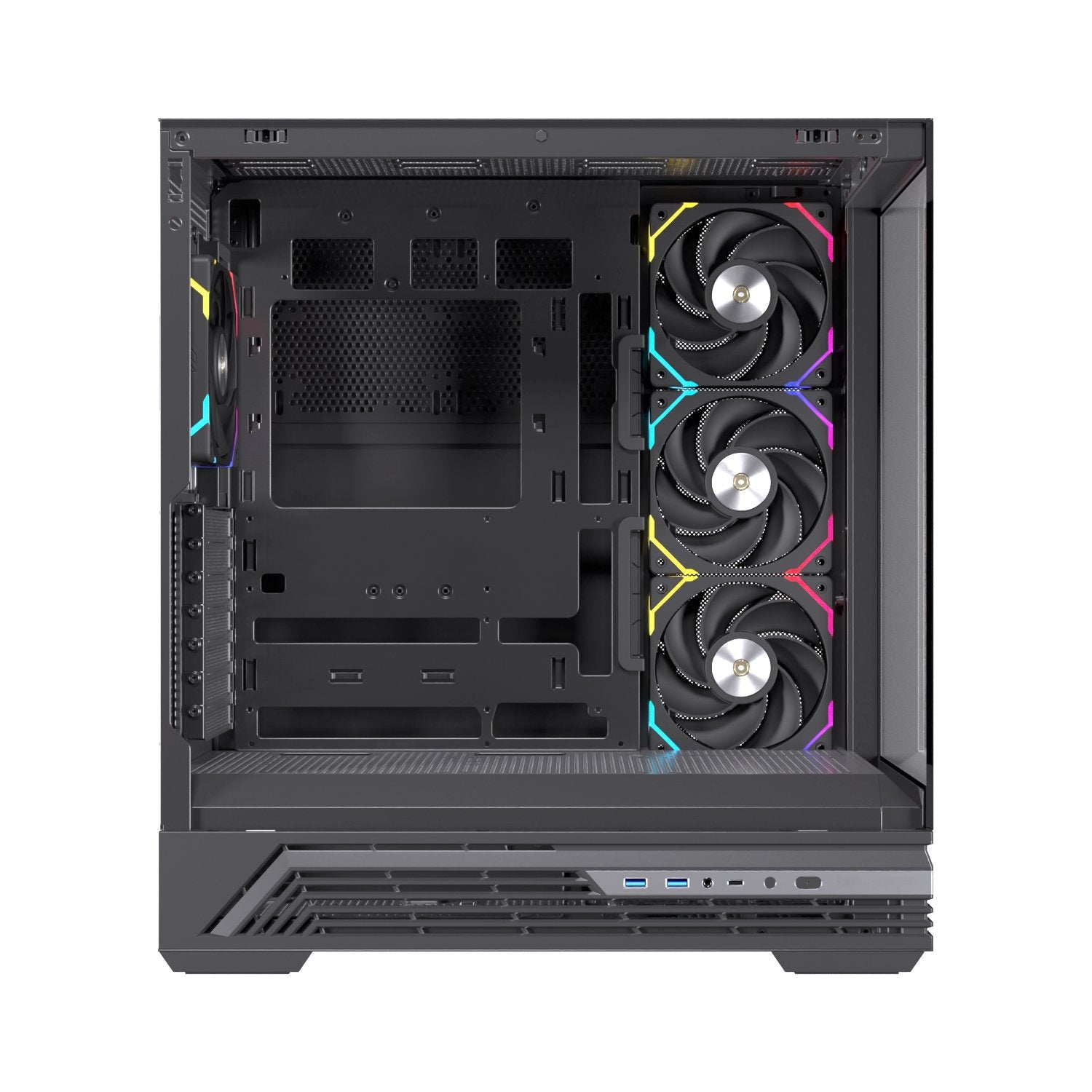 EAN 6977277361148 - Einarex EXCS-PR-800R-B carcasa de ordenador Midi Tower Negro imagen 4
