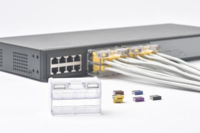 Smartkeeper Csk-Nm10/P8 Bloqueador De Puerto Rj-45 Transparente Plástico 1 Pieza(S)