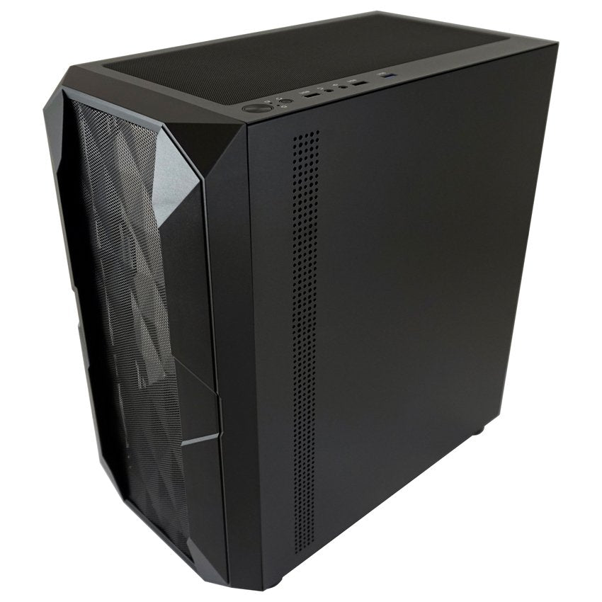 Caja Pc Lc-Power Gaming 712mb M-Atx Polynom X Black, 2*Usb2.0, 1*Usb3.0, Meshfrontpanel