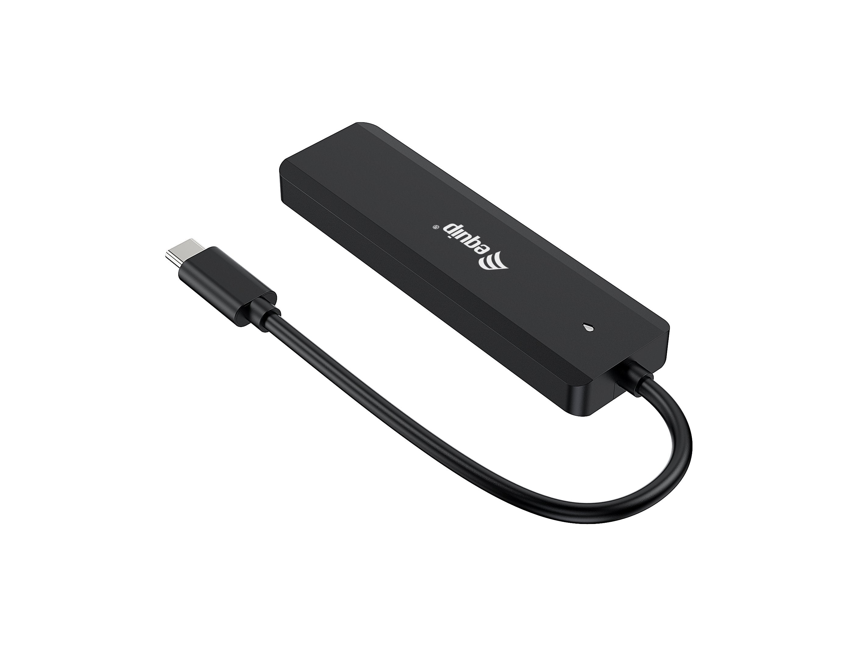 Equip Hub Usb De 4 Puertos 3.2 C->2x Usb-C, 2x Usb-A O Interruptor De Fuente De Alimentación