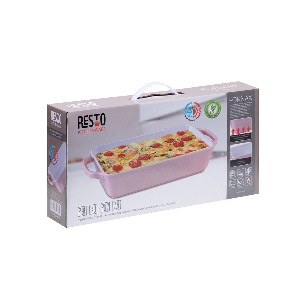 EAN 4260403578360 - Resto Kitchenware 96122 bandeja de horno 2,9 L Rectangular Cerámico Cazuela para hornear imagen 4