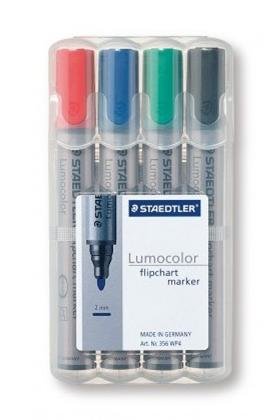 Rotulador Para Rotafolios Staedtler Lumocolor Caja 4uds